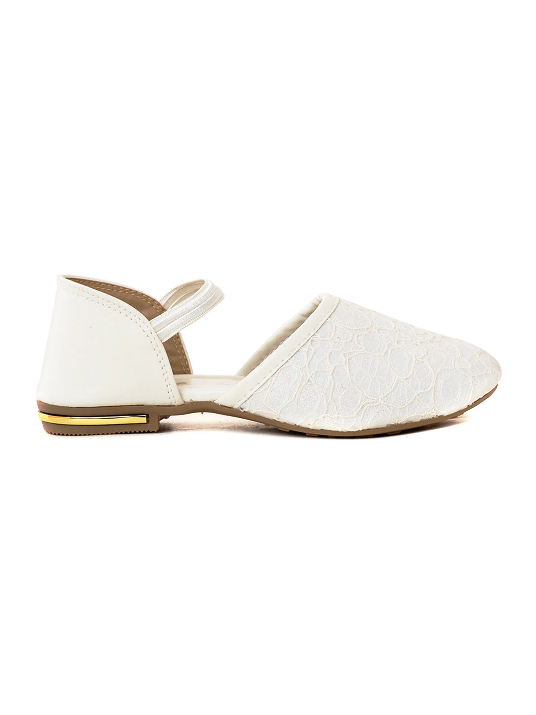 KHADIM Adrianna Flat D'orsay Sandal for Girls (4.5-12 yrs) - Image 4