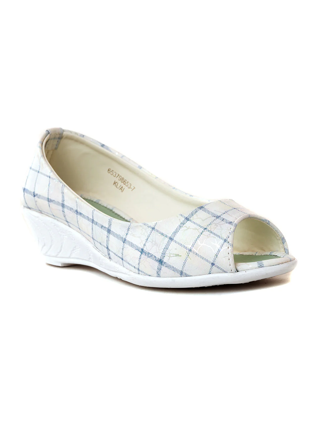 KHADIM Adrianna Peep-Toe Ballerina Shoe for Girls (4.5-12 yrs)