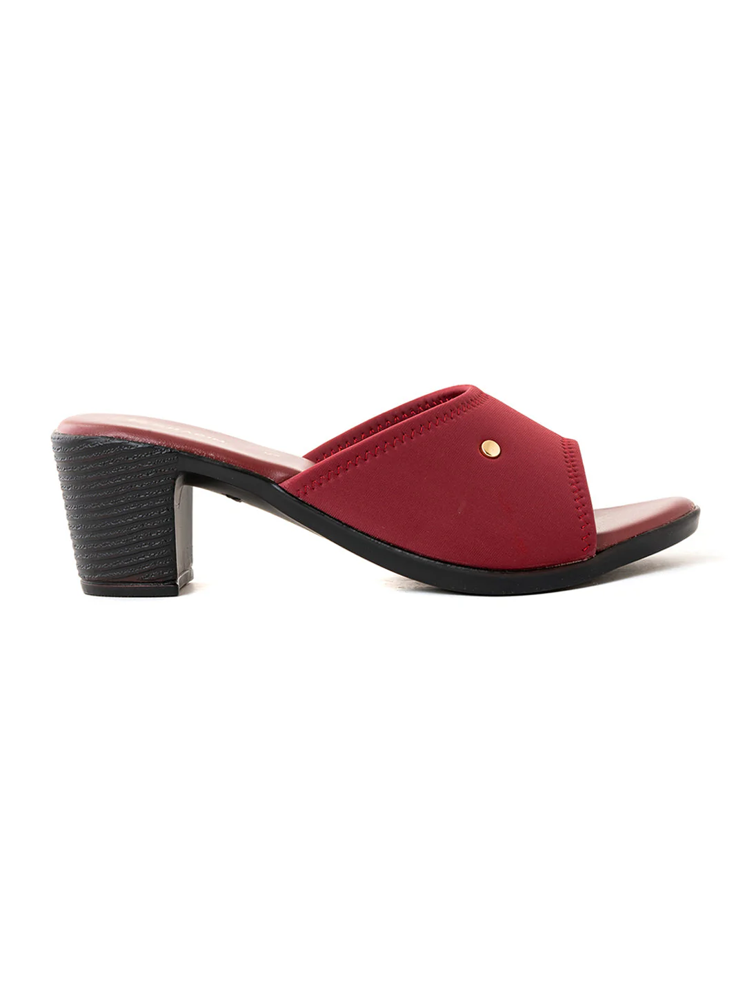 Khadim Block Heel Mule Slip On Sandal for Women - Image 4
