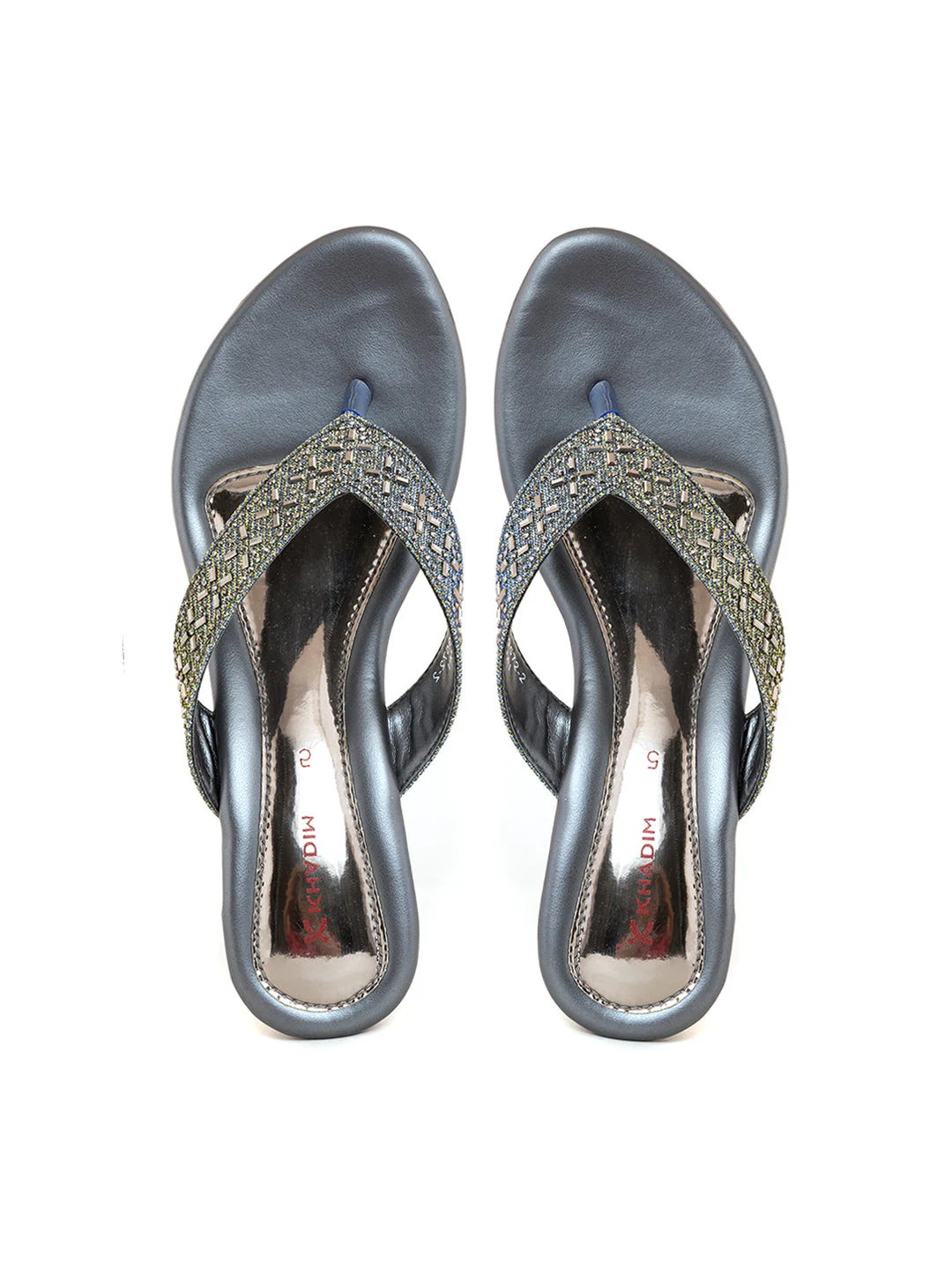 Khadim Block Heel Slip On Sandal for Women - Image 2