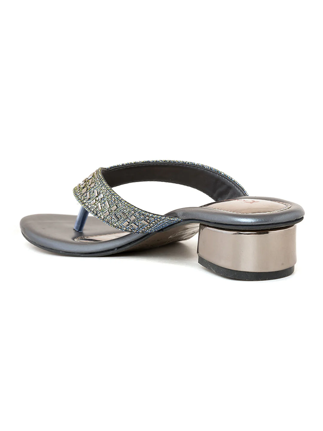Khadim Block Heel Slip On Sandal for Women - Image 3