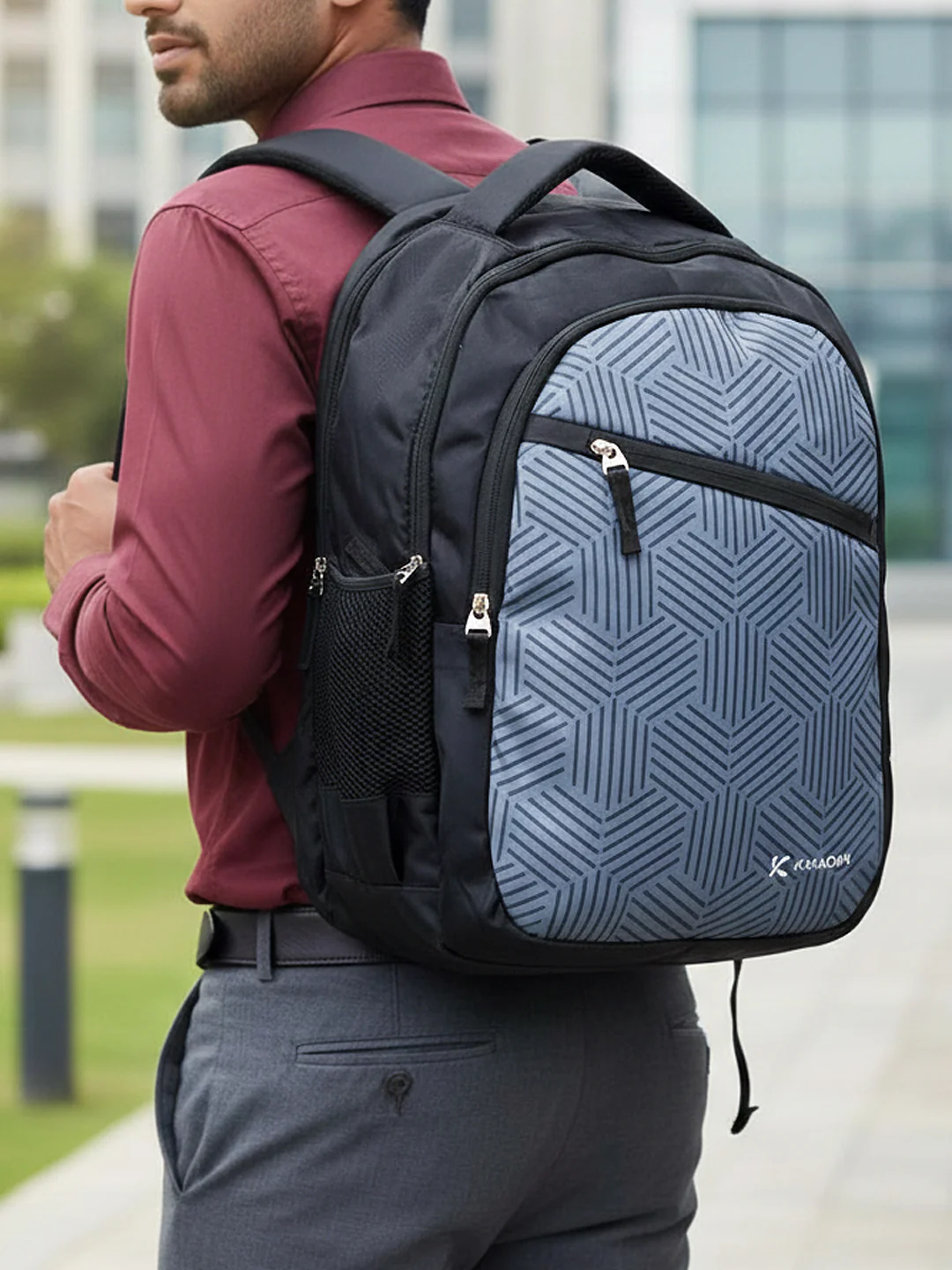 Khadim Casual Backpack with Laptop Sleeve for Men