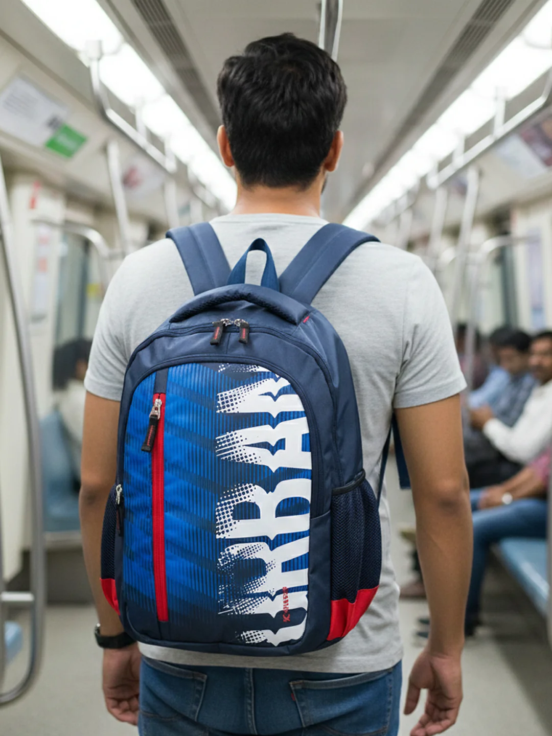Khadim Casual Backpack with Laptop Sleeve for Men