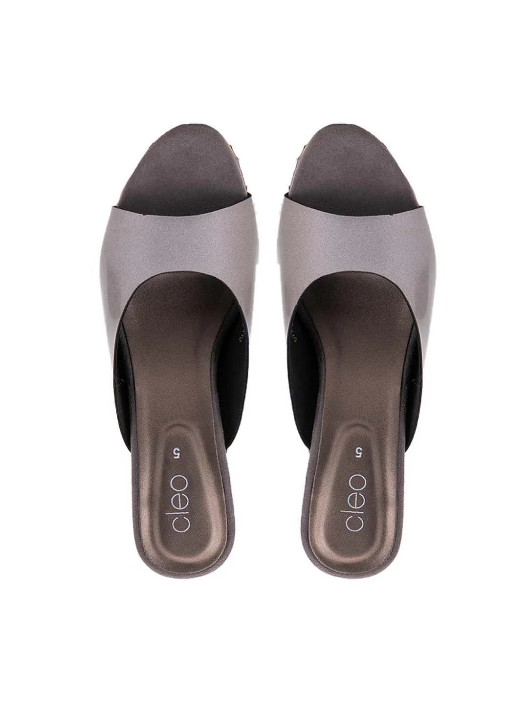 Khadim Cleo Block Heel Mule Slip On Sandal for Women - Image 2