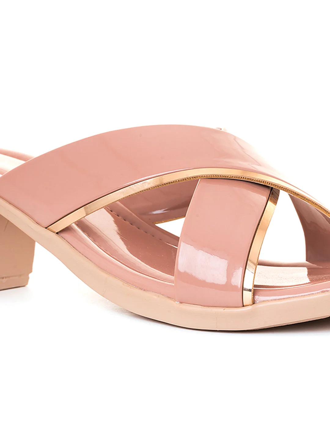 Khadim Cleo Block Heel Mule Slip On Sandal for Women - Image 6