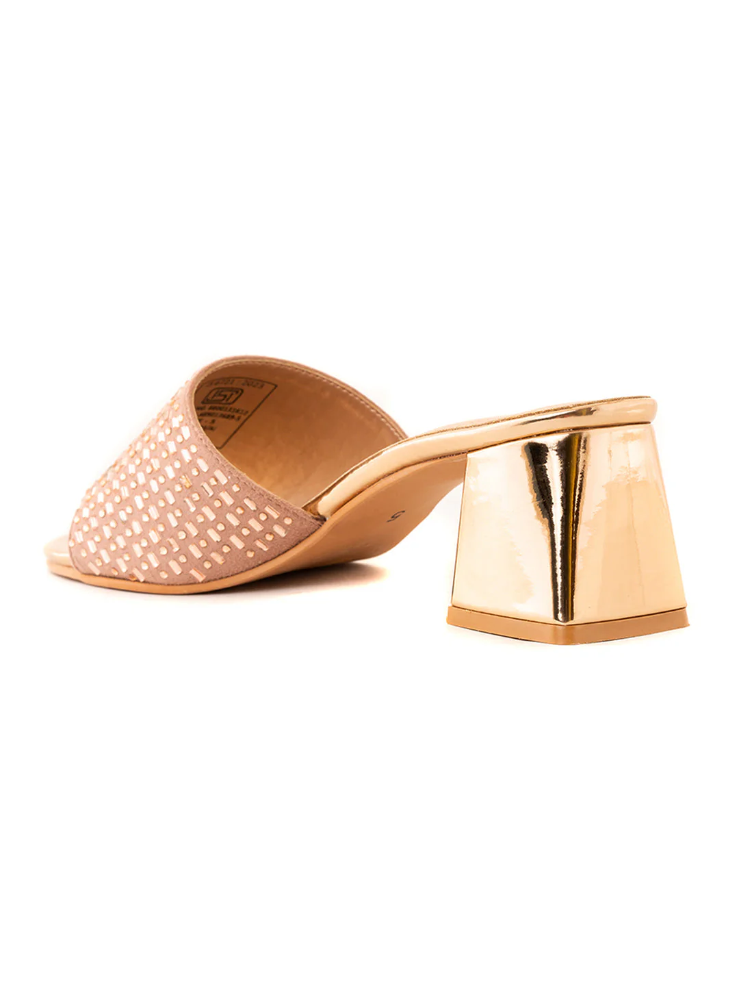 Khadim Cleo Block Heel Mule Slip On Sandal for Women - Image 3
