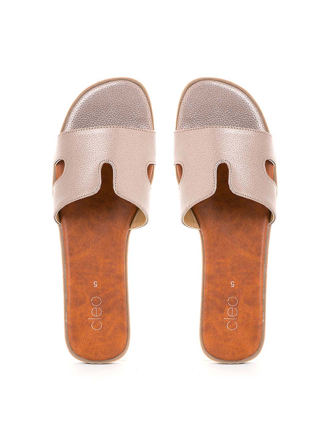 Khadim Cleo Flat Mule Slide Sandal for Women - Image 2