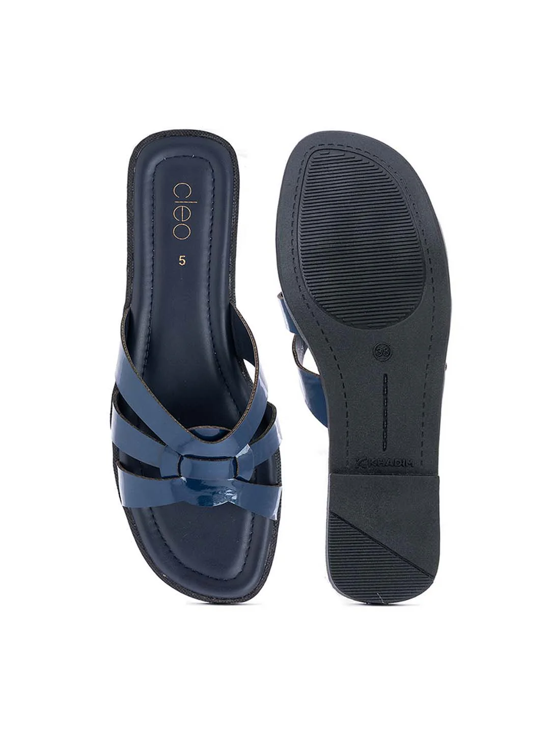 Khadim Cleo Flat Mule Slide Sandal for Women - Image 11