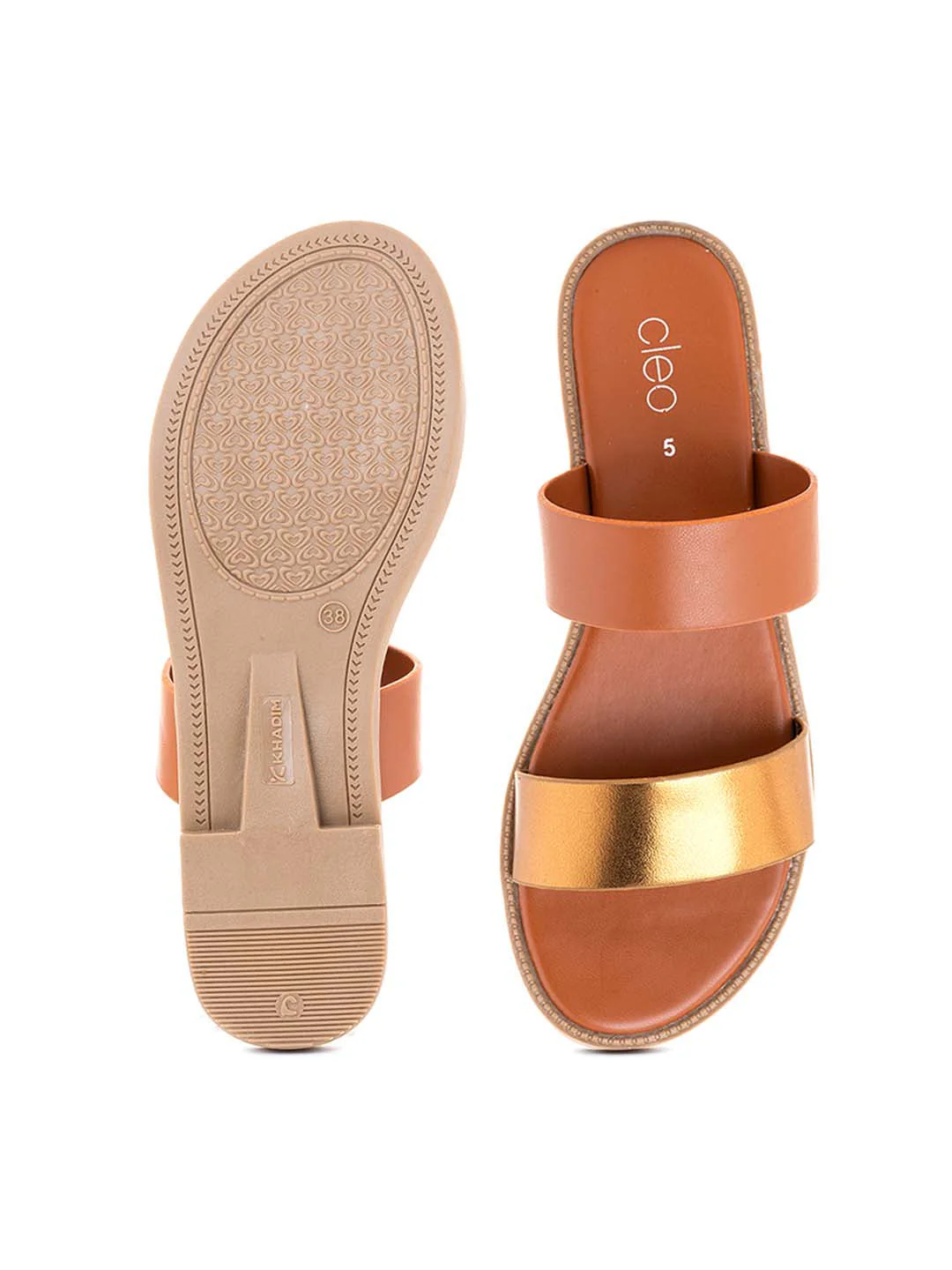 Khadim Cleo Flat Mule Slide Sandal for Women - Image 5