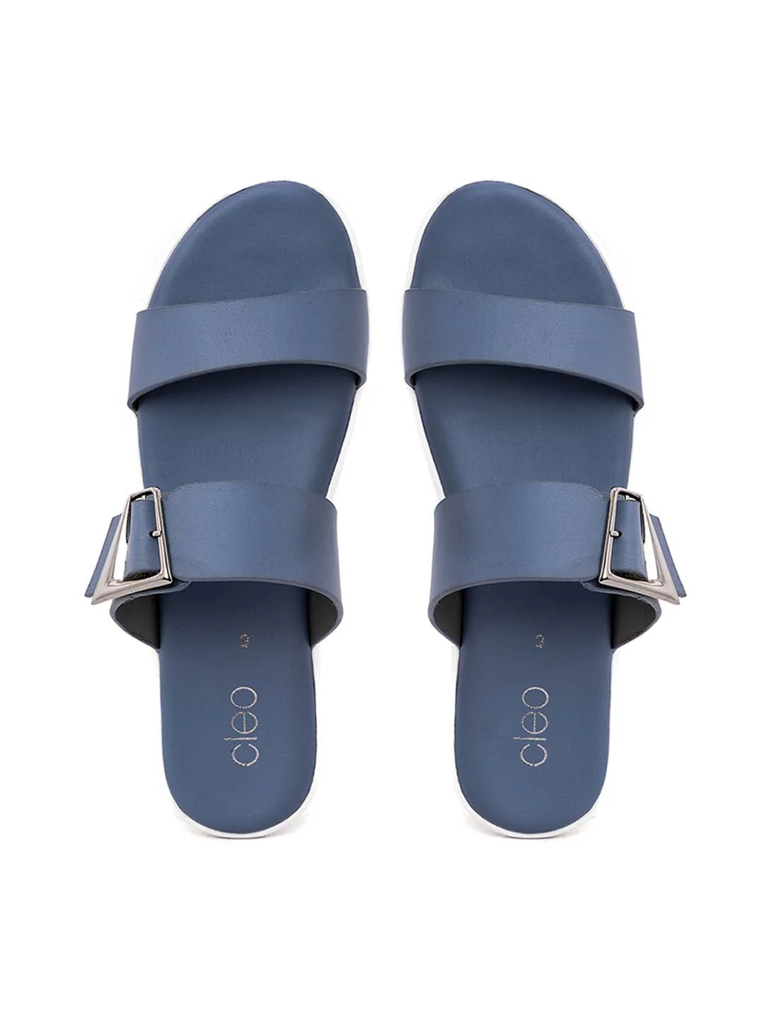Khadim Cleo Flat Mule Slip On Sandal for Women - Image 8