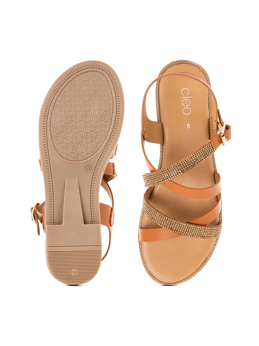 Khadim Cleo Flat Sandal for Women - Image 11