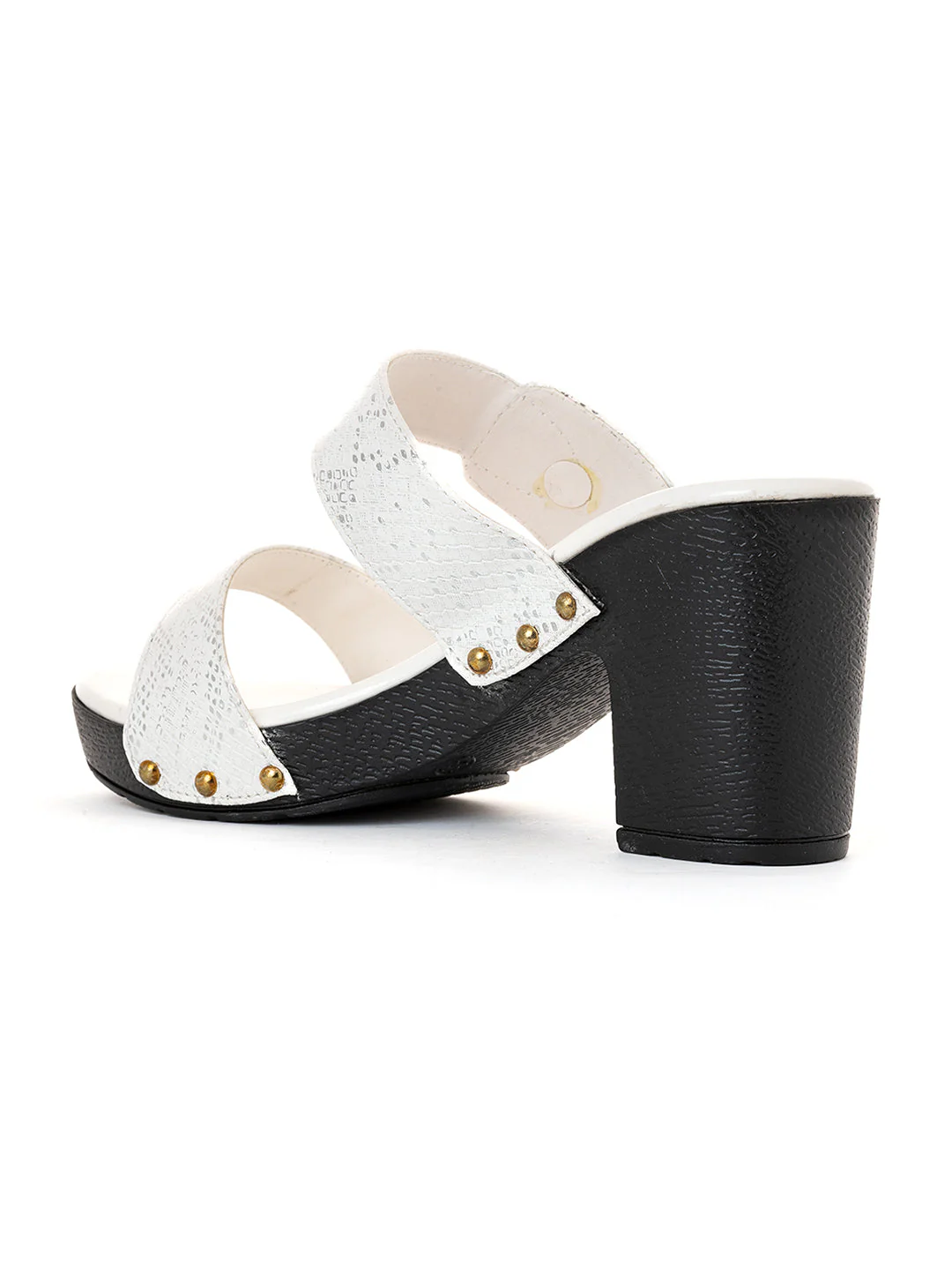 Khadim Cleo High Heel Block Mule Slip On Sandal for Women - Image 2