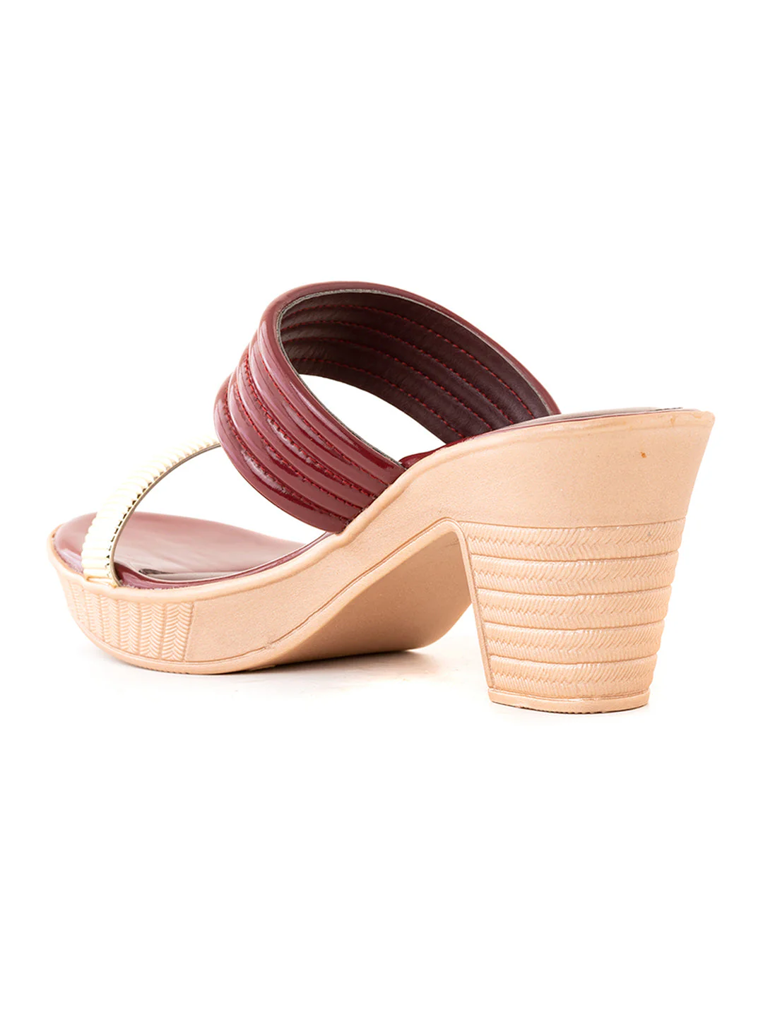 Khadim Cleo High Heel Block Mule Slip On Sandal for Women - Image 3