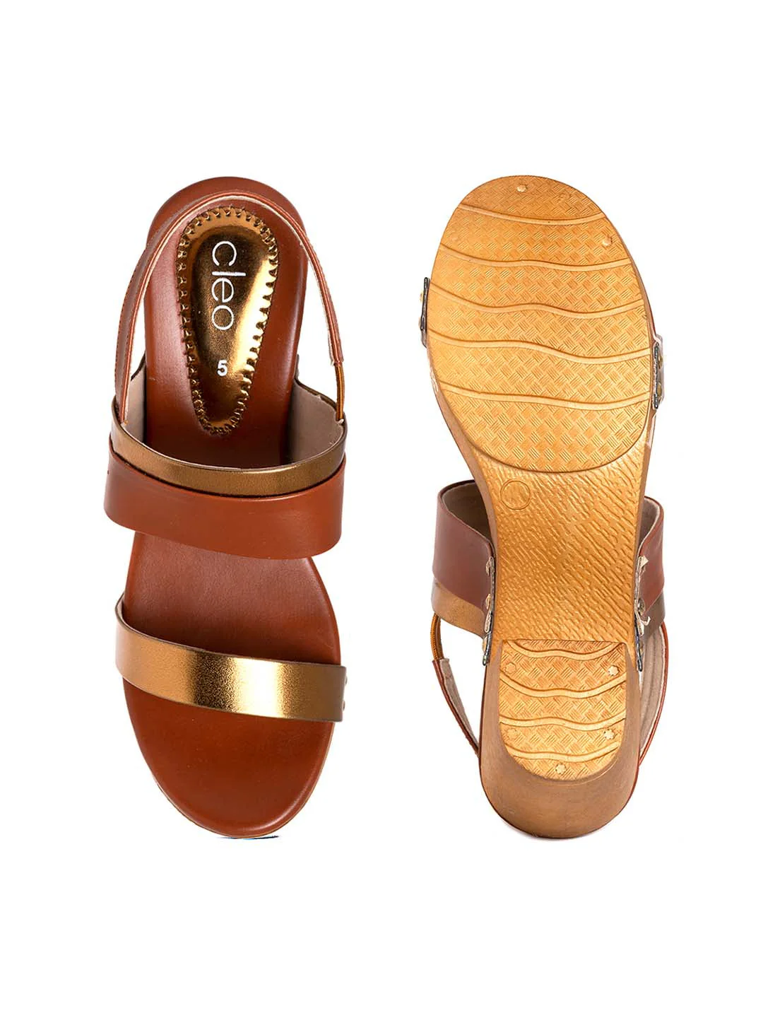 Khadim Cleo High Heel Block Slingback Sandal for Women - Image 4