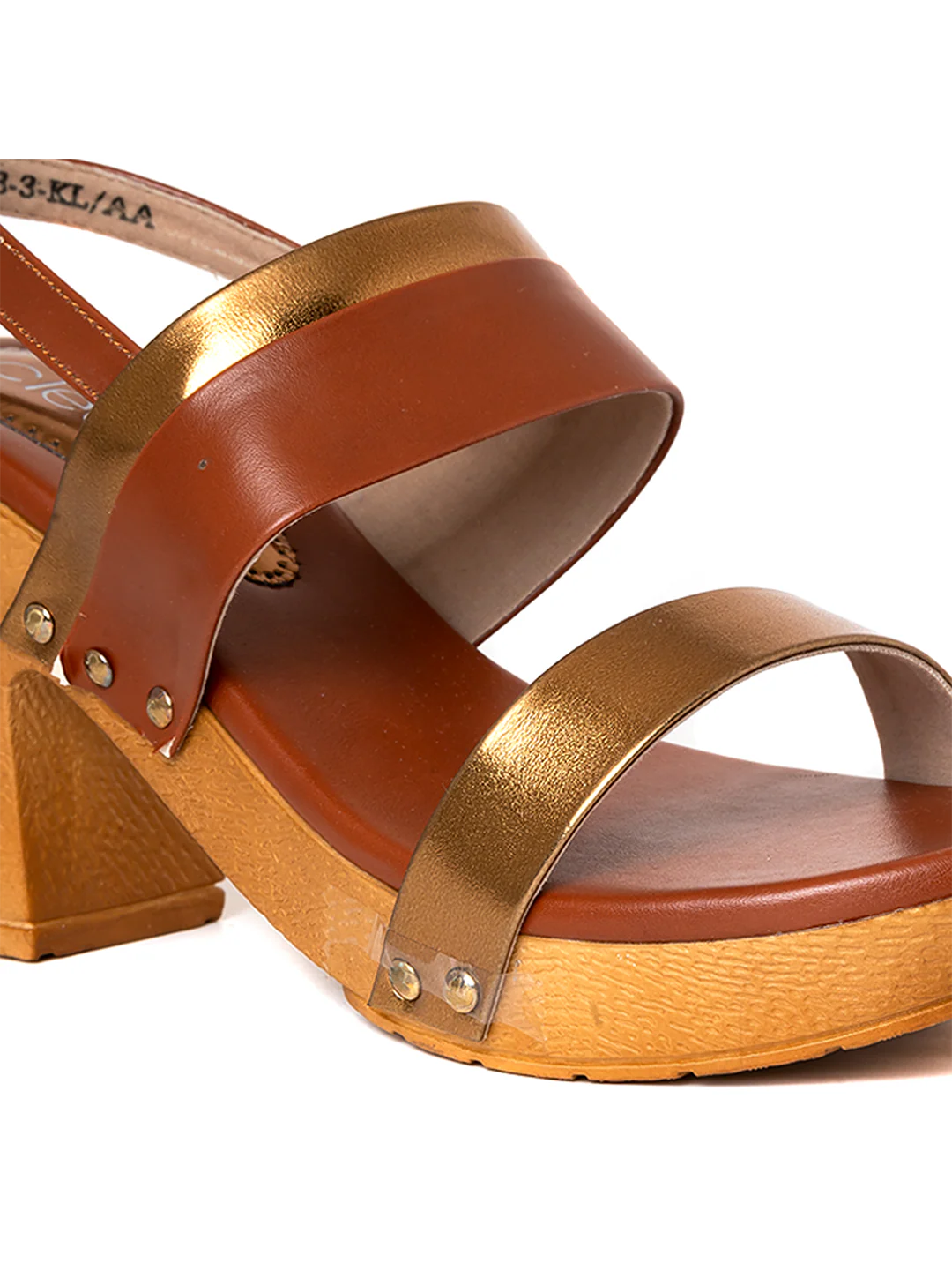 Khadim Cleo High Heel Block Slingback Sandal for Women - Image 5