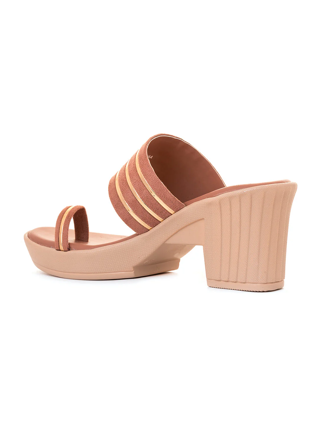 Khadim Cleo High Heel Block Slip On Sandal for Women - Image 9