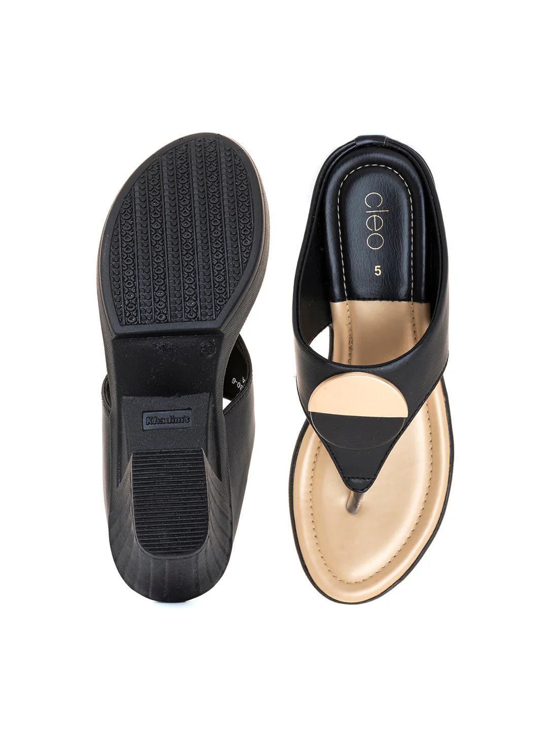 Khadim Cleo High Heel Block Slip On Sandal for Women - Image 11