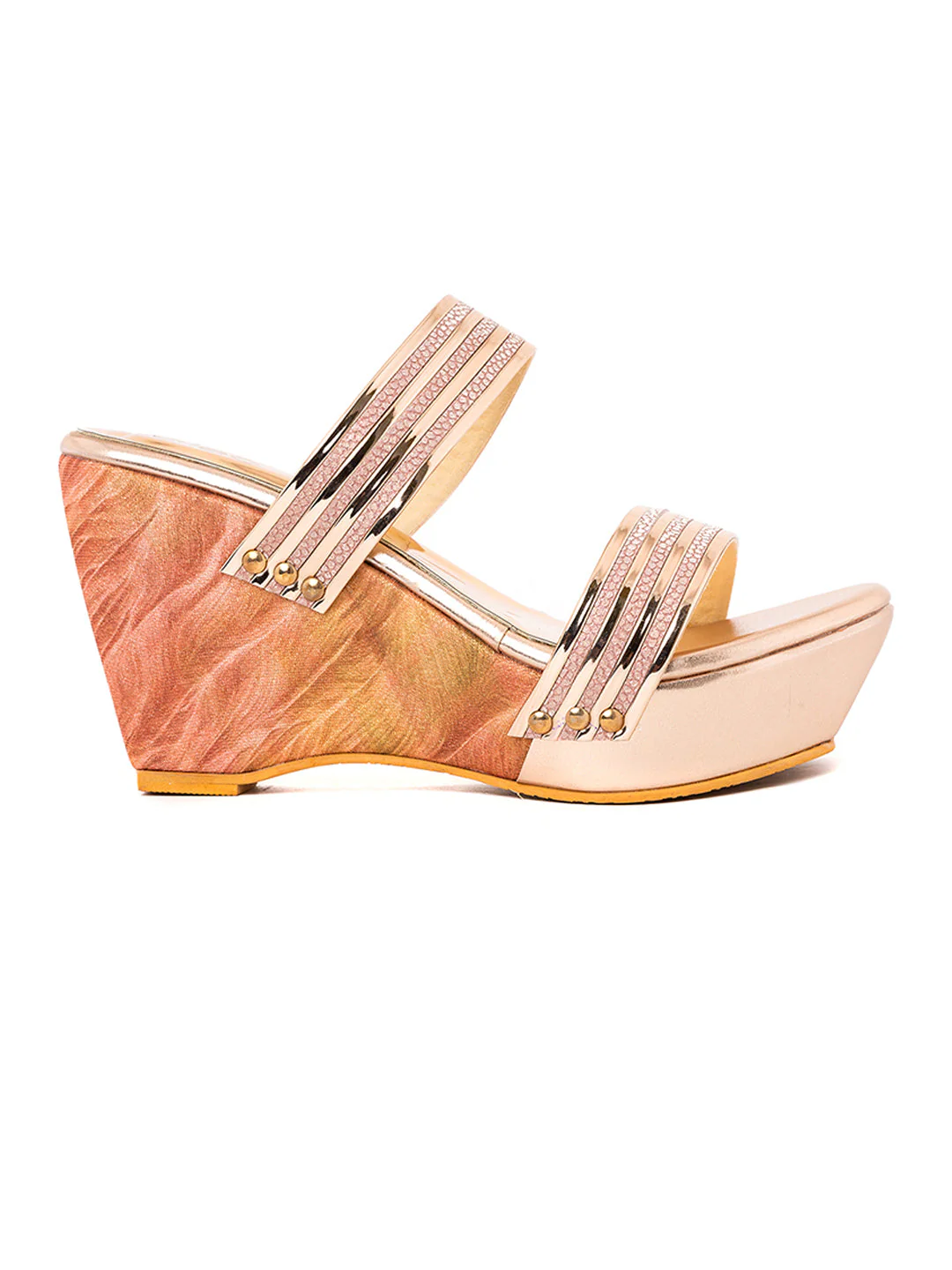 Khadim Cleo High Heel Wedge Mule Slip On Sandal for Women - Image 7