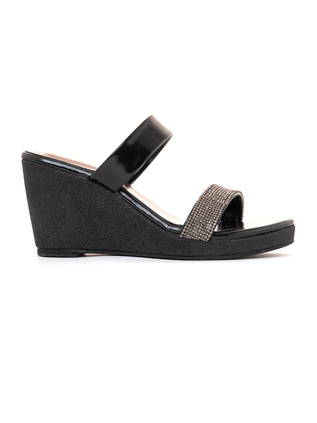 Khadim Cleo High Heel Wedge Slip On Sandal for Women - Image 8
