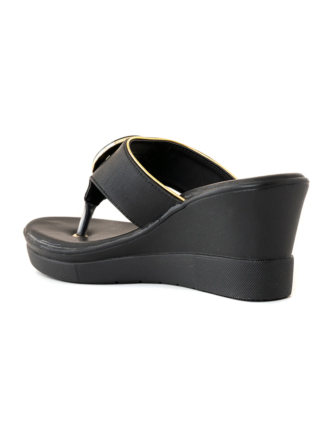 Khadim Cleo High Heel Wedge Slip On Sandal for Women - Image 9