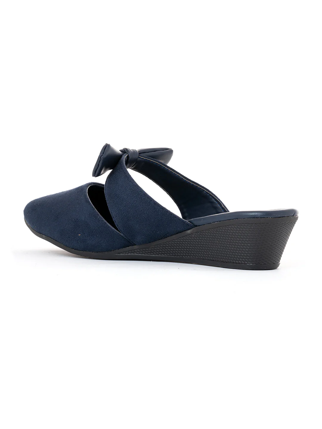Khadim Cleo Wedge Heel Mule Slip On Sandal for Women - Image 9