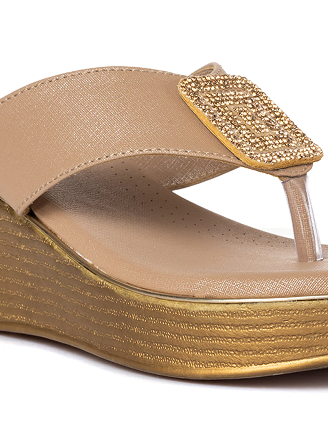 KHADIM Cleo Wedge Heel Slip On Sandal for Women - Image 14
