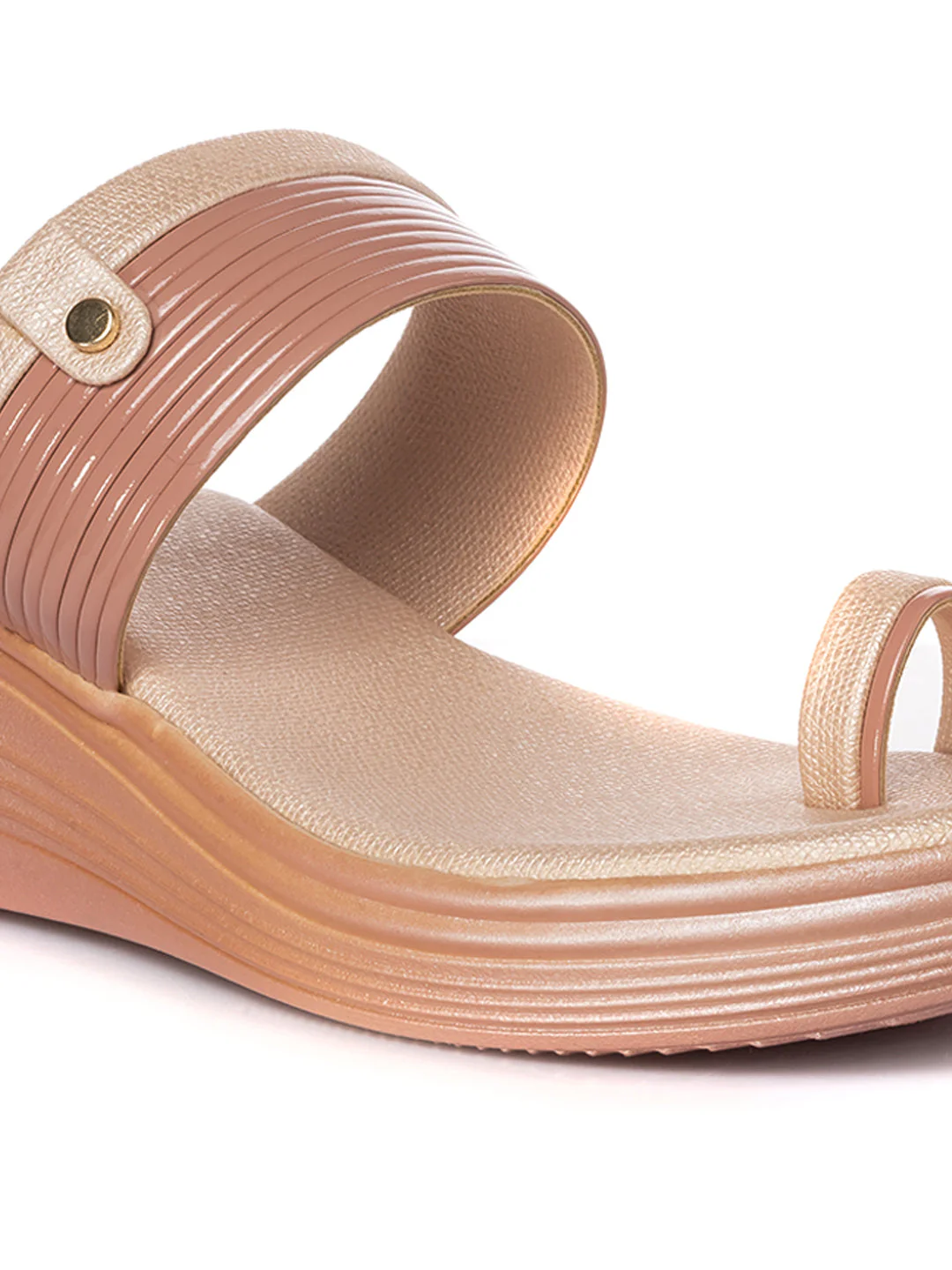 KHADIM Cleo Wedge Heel Slip On Sandal for Women - Image 7