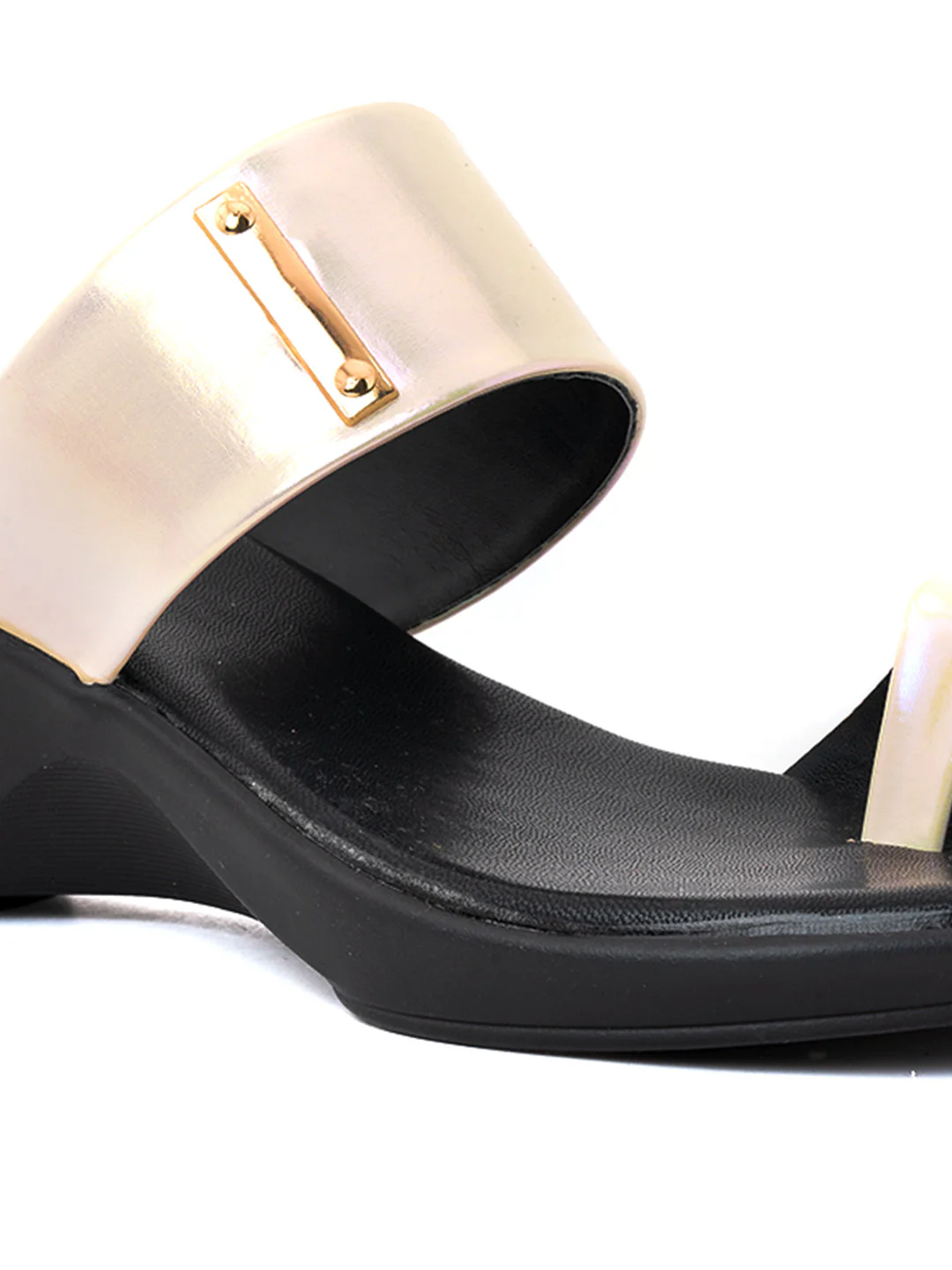 Khadim Cleo Wedge Heel Slip On Sandal for Women - Image 6