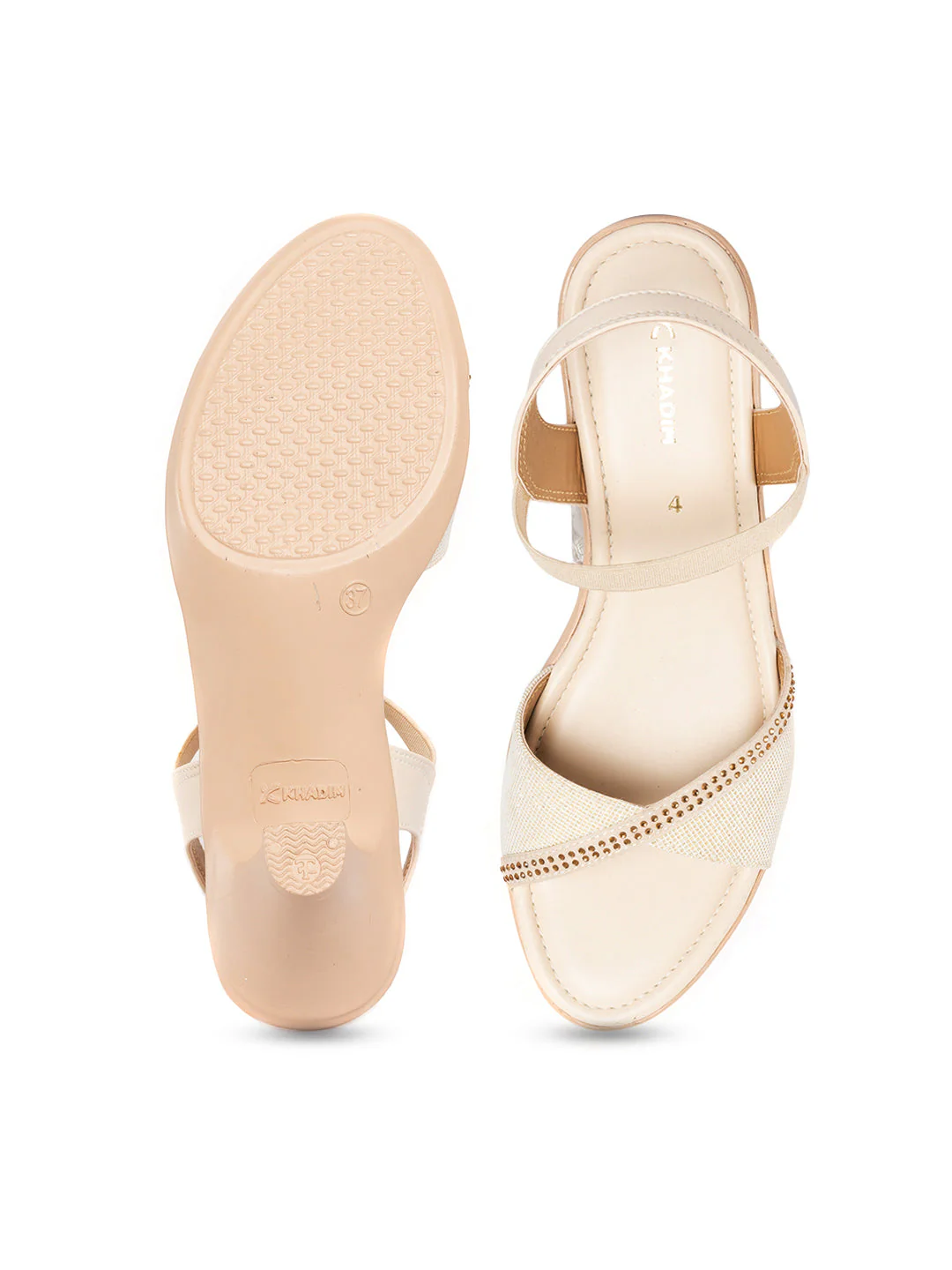 Khadim Cone Heel Slingback Sandal for Women - Image 11