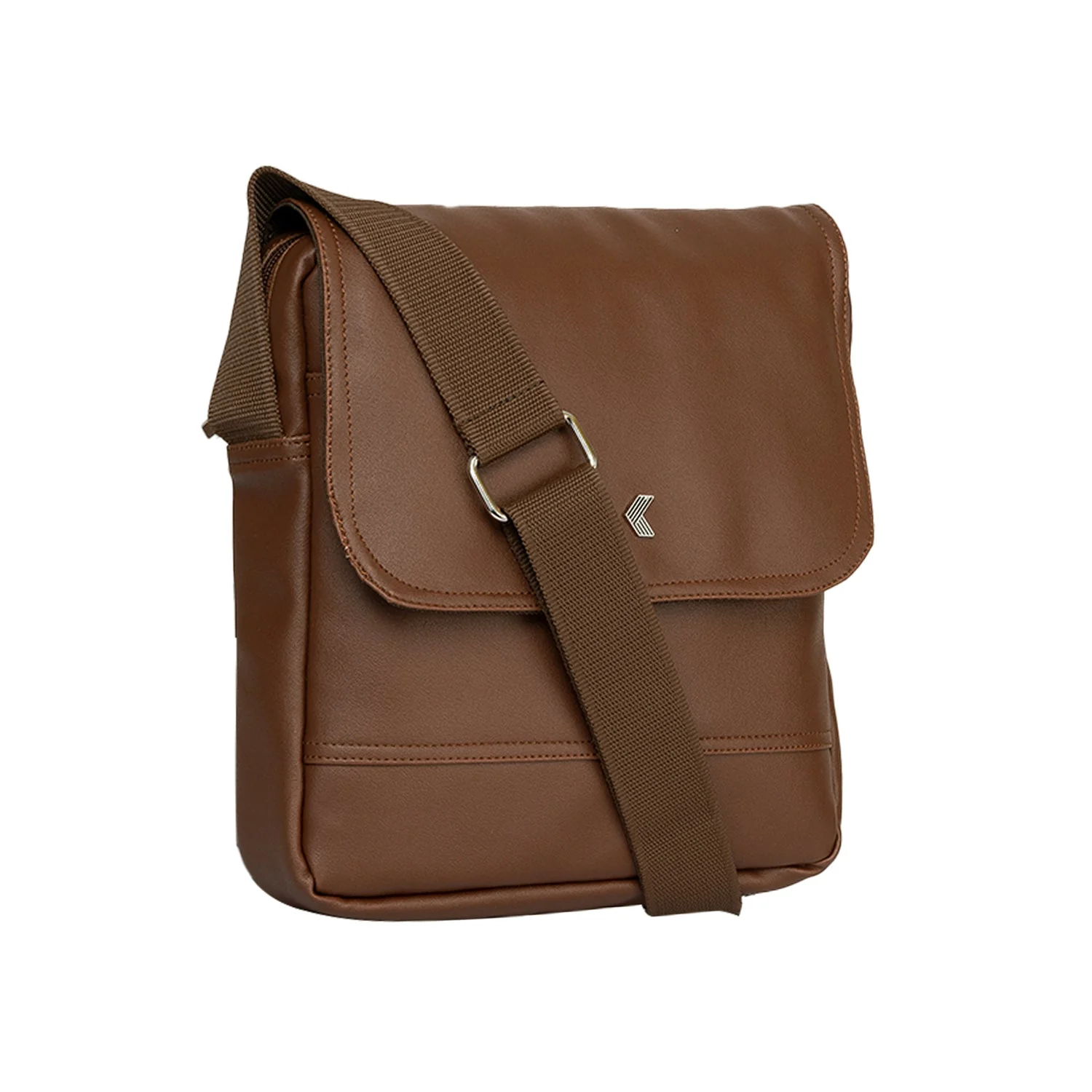 Khadim Crossbody Messenger Bag with Adjustable Long Strap for Men - Image 3