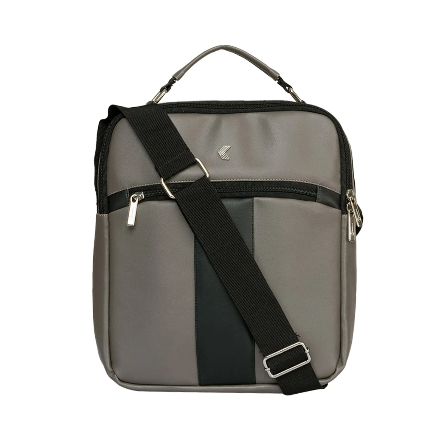 Khadim Crossbody Sling Bag with Adjustable Long Strap for Men