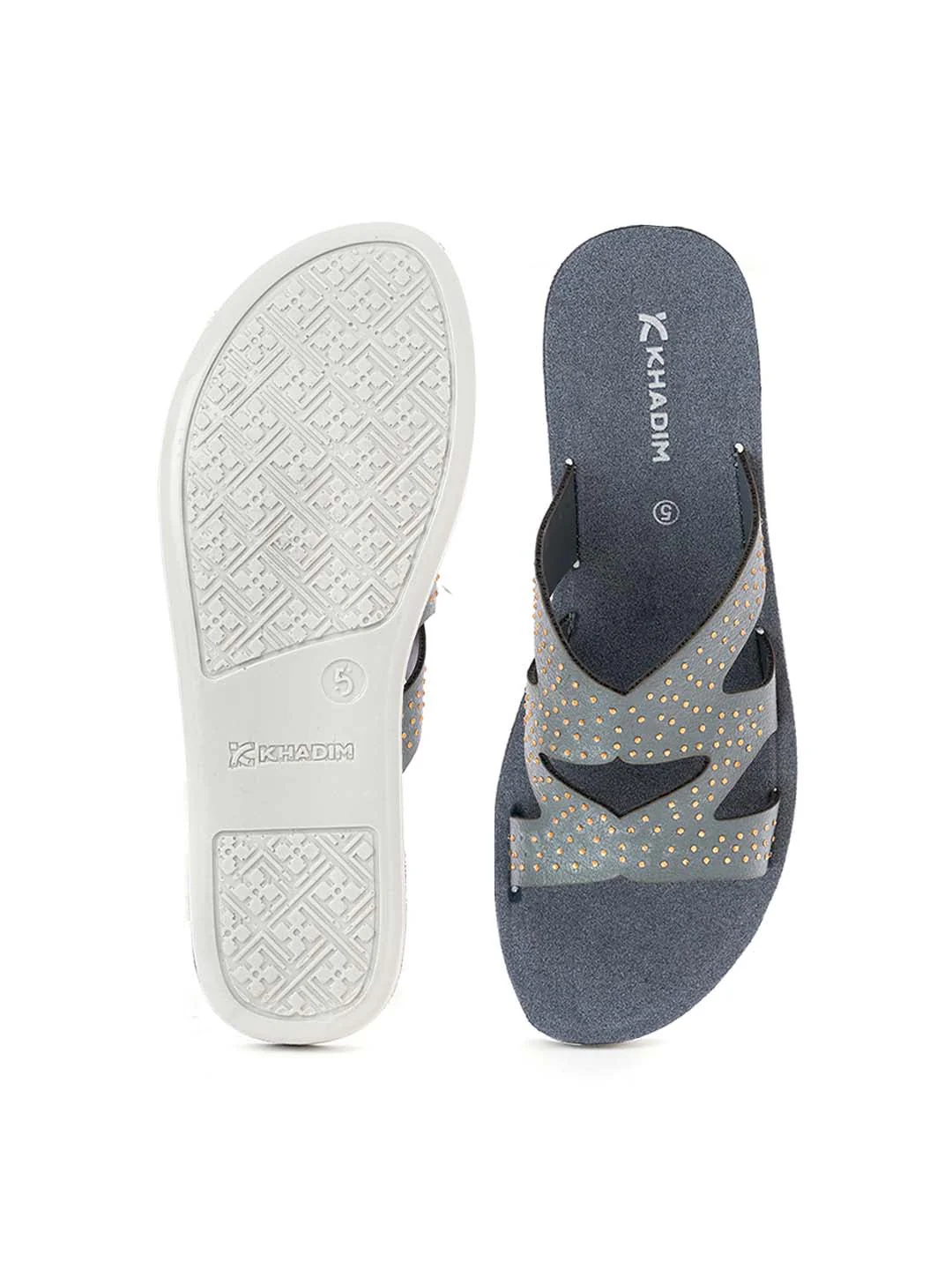 Khadim Flat Mule Slide Sandal for Women - Image 5