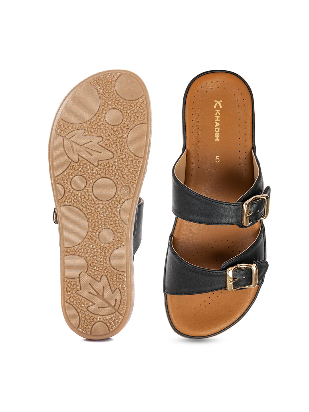 KHADIM Flat Mule Slip On Sandal for Women - Image 12