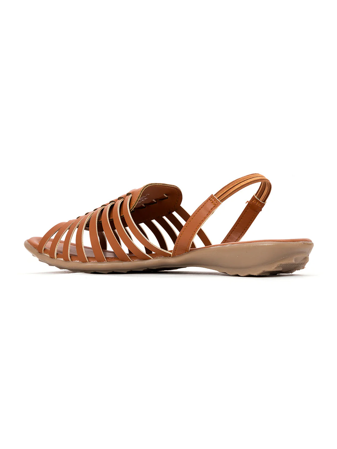 Khadim Flat Slingback Huarache Sandal for Women - Image 3