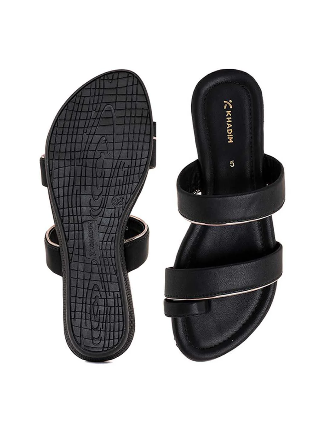 Khadim Flat Slip On Sandal for Women - Image 12