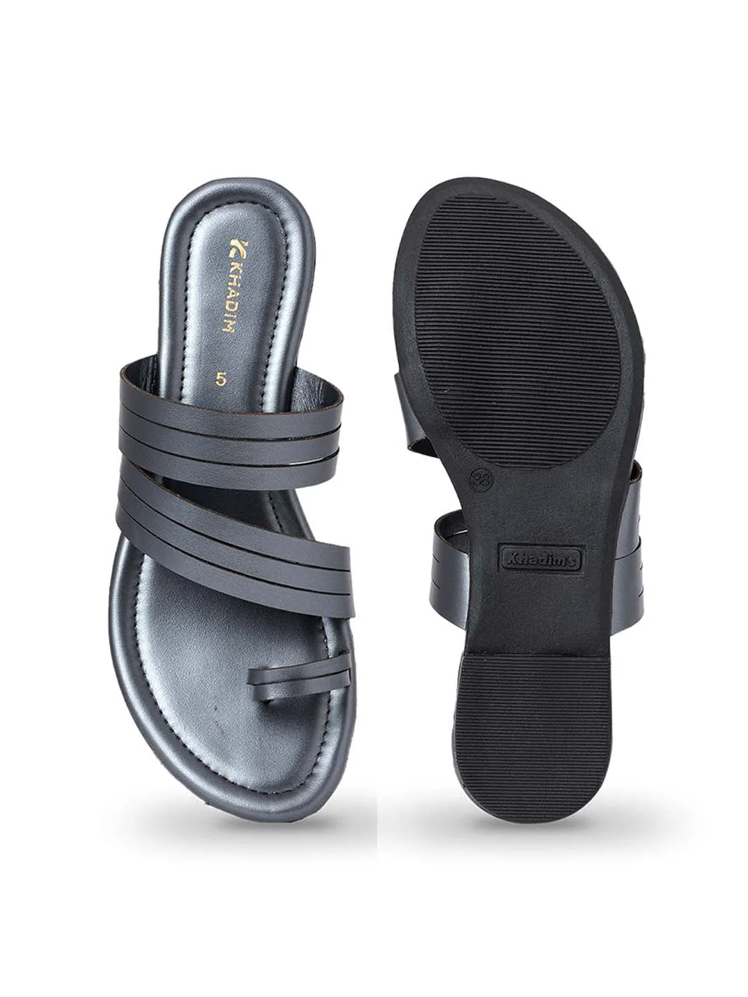 Khadim Flat Slip On Sandal for Women - Image 12