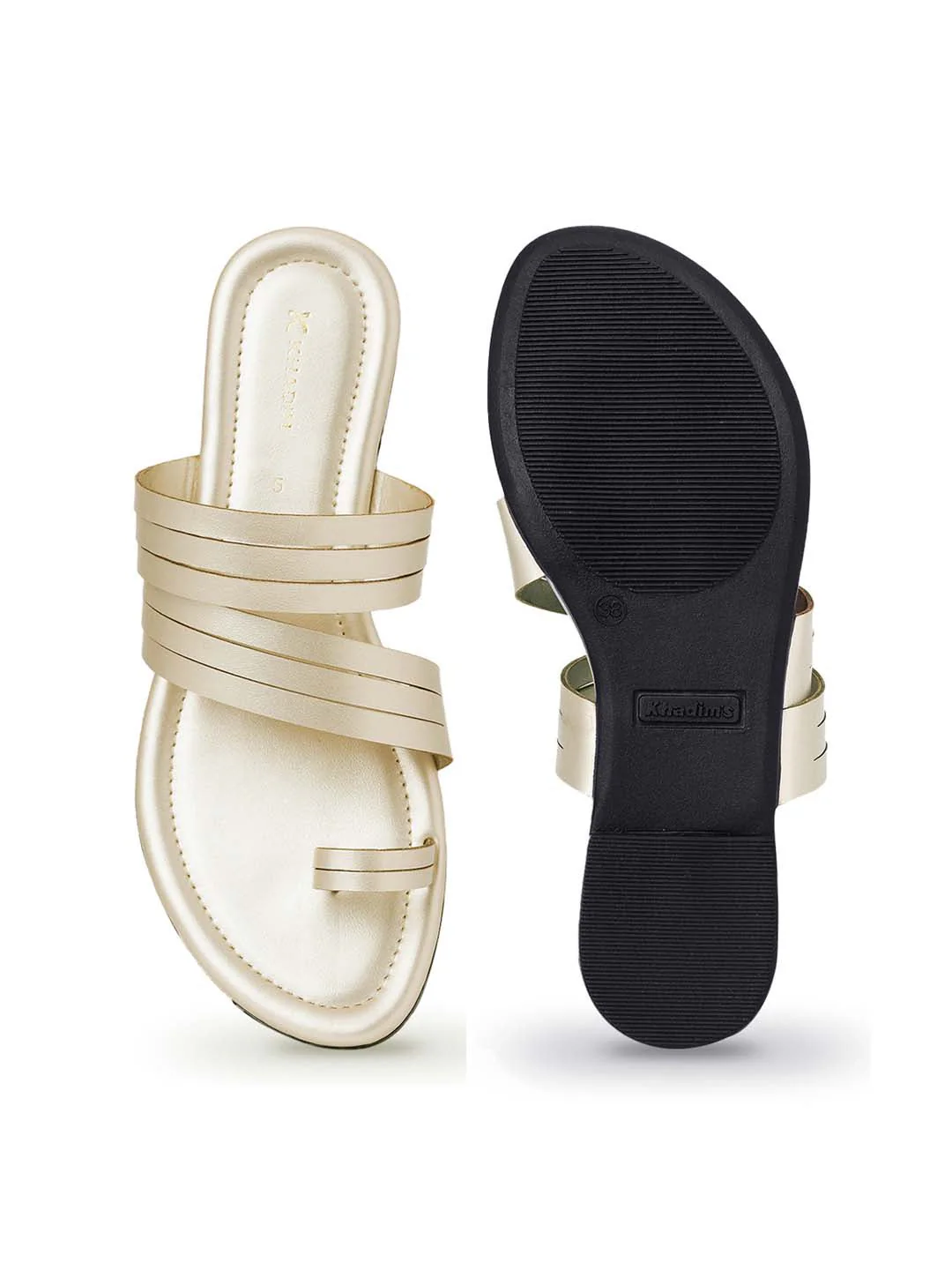 Khadim Flat Slip On Sandal for Women - Image 6