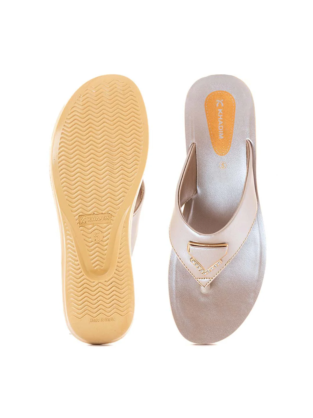 Khadim Flat Slip On Sandal for Women - Image 11