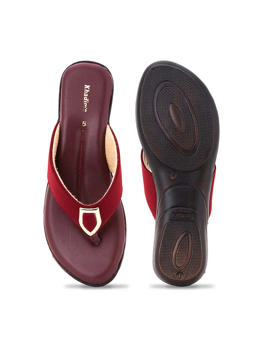 Khadim Flat Slip On Sandal for Women - Image 5