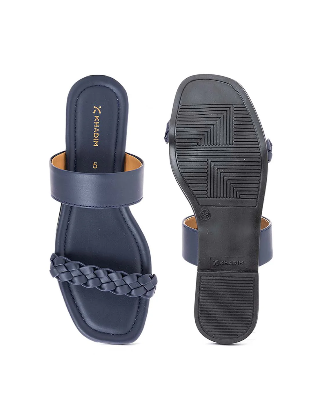 Khadim Flat Slip On Sandal for Women - Image 11
