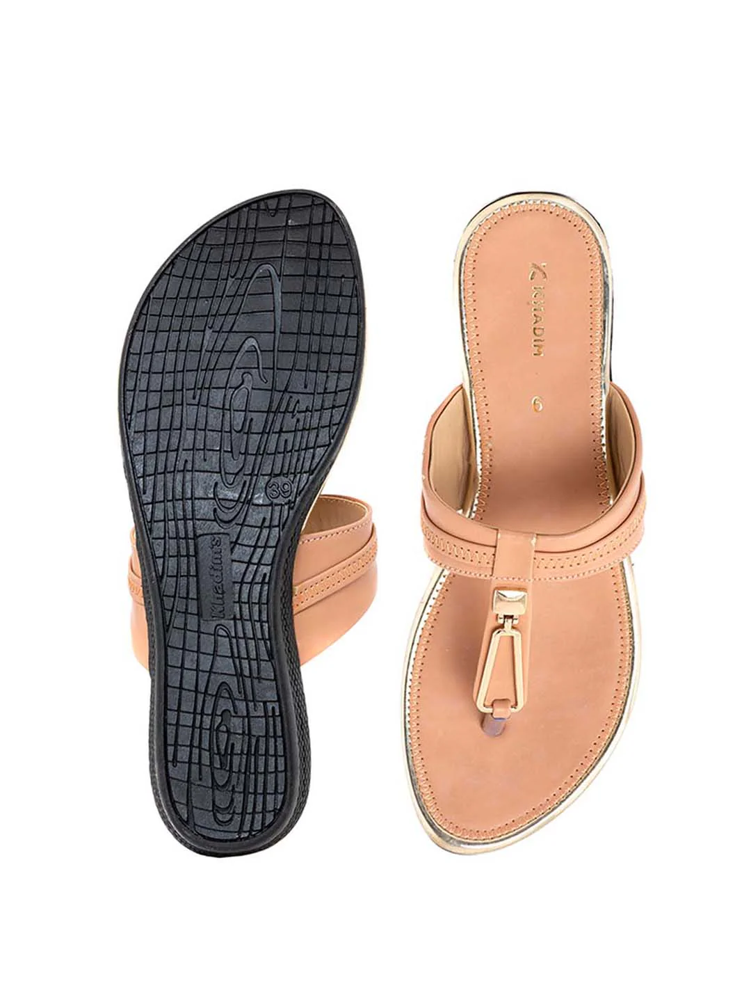 Khadim Flat Slip On Sandal for Women - Image 5