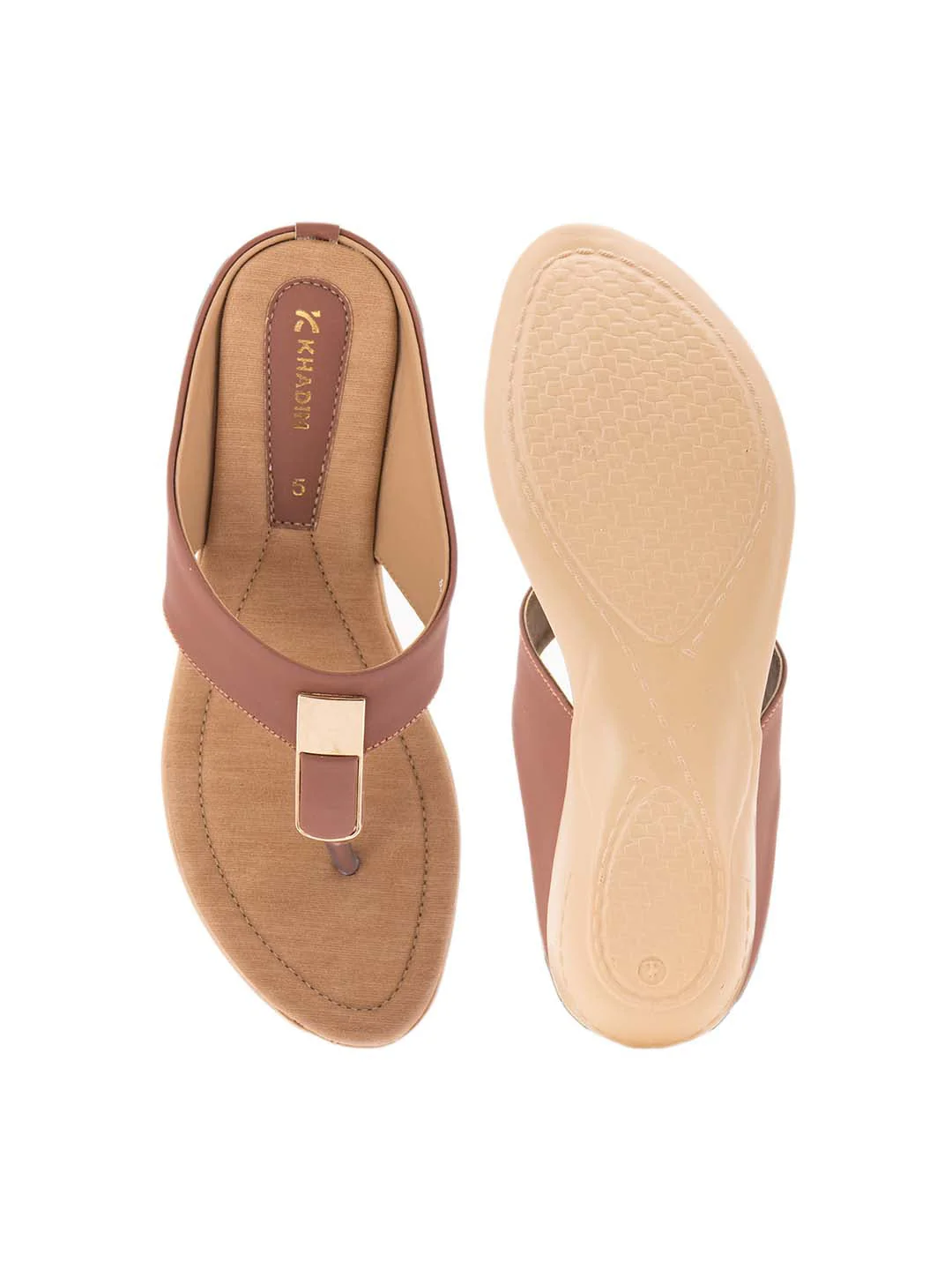 Khadim Flat Slip On Sandal for Women - Image 6