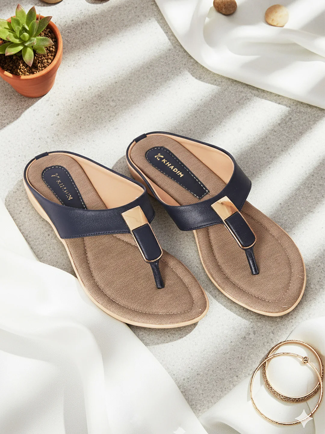 Khadim Flat Slip On Sandal for Women - Image 8