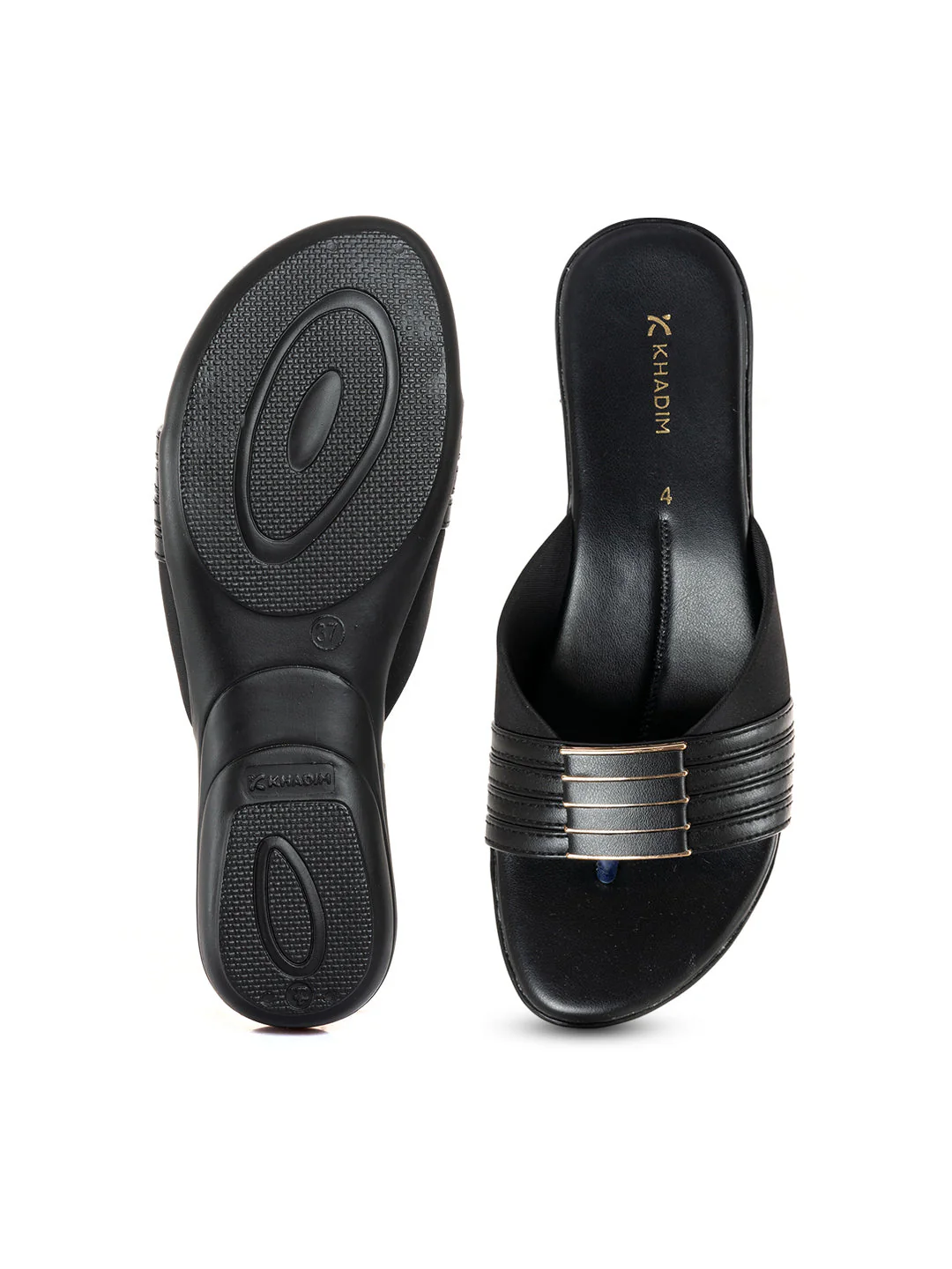 Khadim Flat Slip On Sandal for Women - Image 5