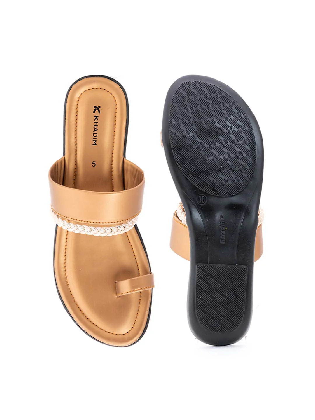 Khadim Flat Slip On Sandal for Women - Image 11