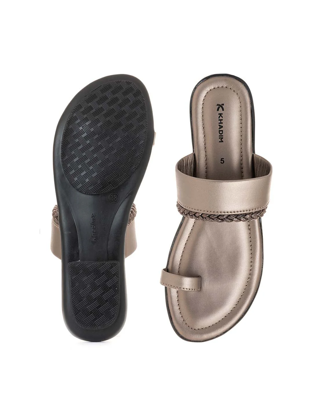 Khadim Flat Slip On Sandal for Women - Image 5