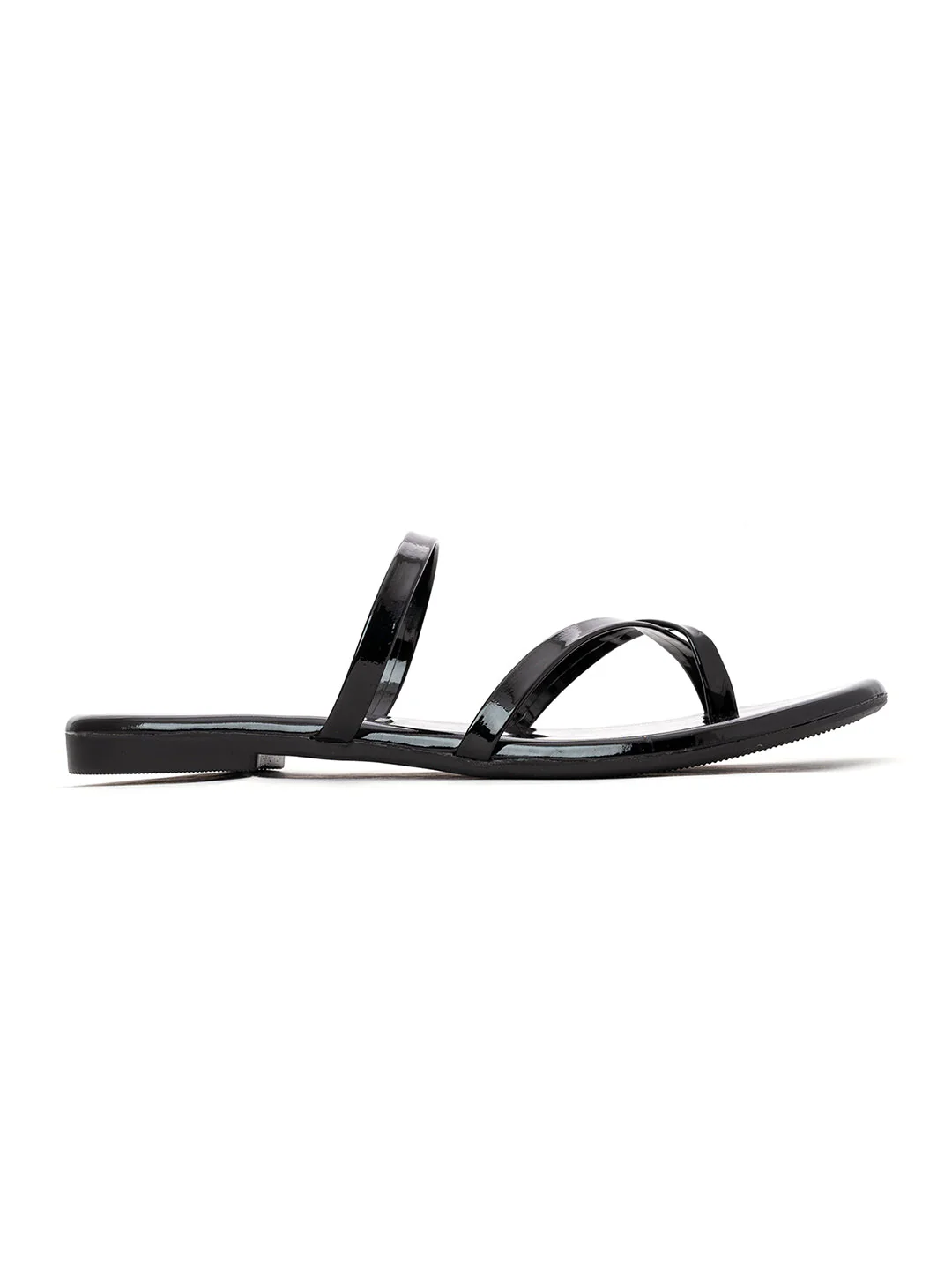 Khadim Flat Slip On Strappy Sandal for Women - Image 10