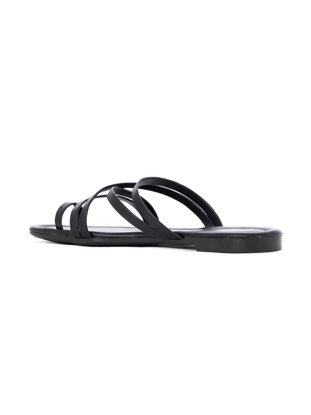 Khadim Flat Slip On Strappy Sandal for Women - Image 3