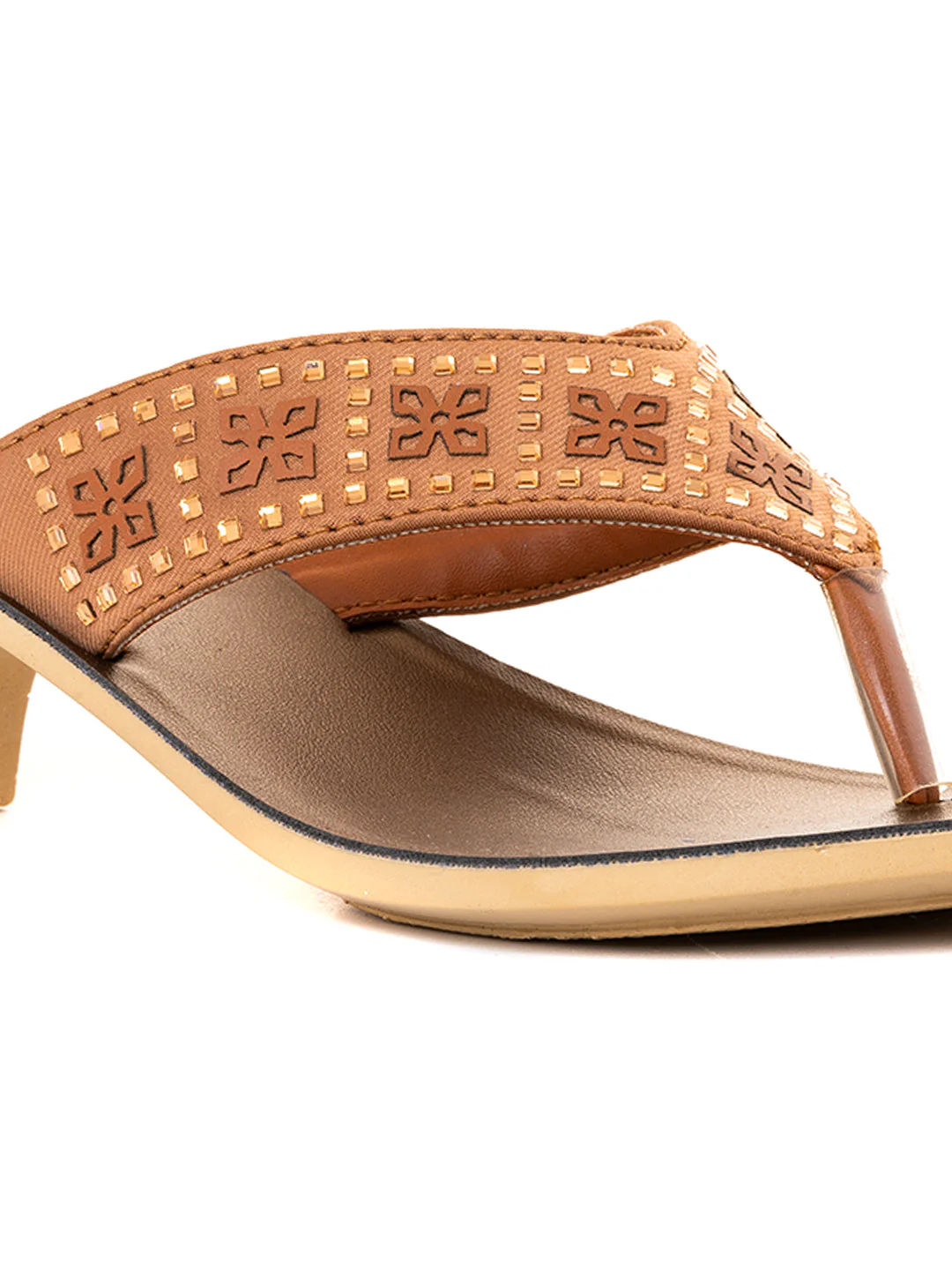 Khadim French Heel Slip On Sandal for Women - Image 10