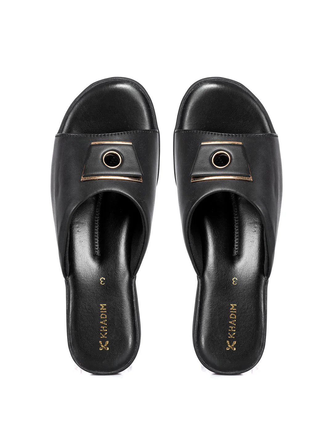 Khadim Heel Mule Slip On Sandal for Women - Image 2